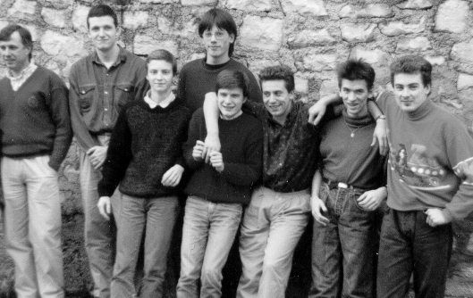 Membres du groupe, année 1990