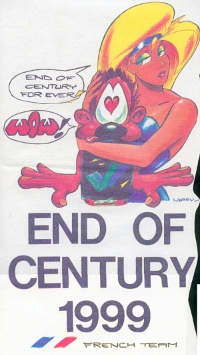 Dessin pour t-shirt/sweat (Larry, 1992), 20x36cm